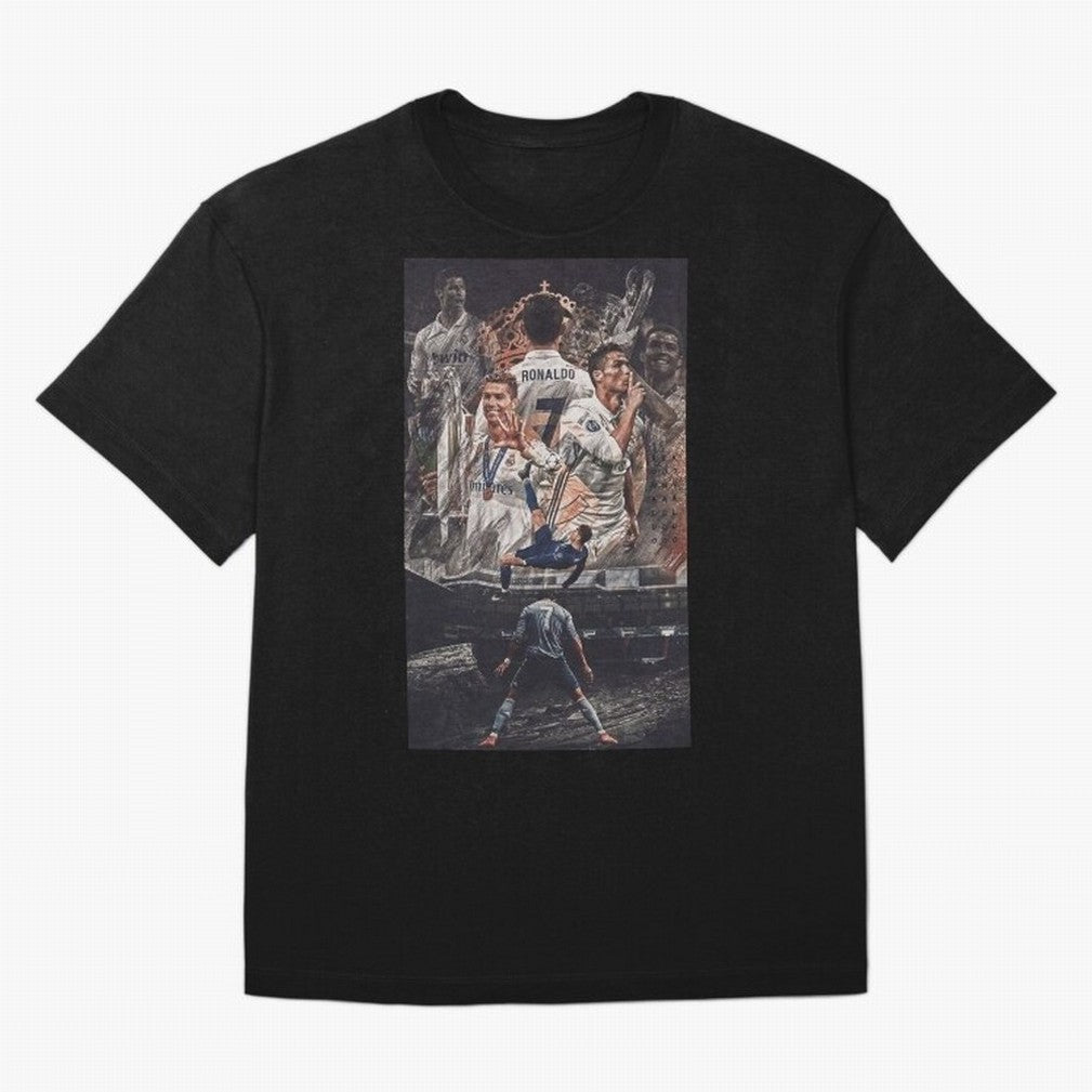 Cristiano Ronaldo Oversized T-Shirt Make Your Look Match Global Football Passion for FIFA World Cup 2026 USA Canada Mexico, Capturing Neymar, Haaland and Cristiano Ronaldo, Argentina, France and Brazil, Stadium Memories, Football Loyalty,