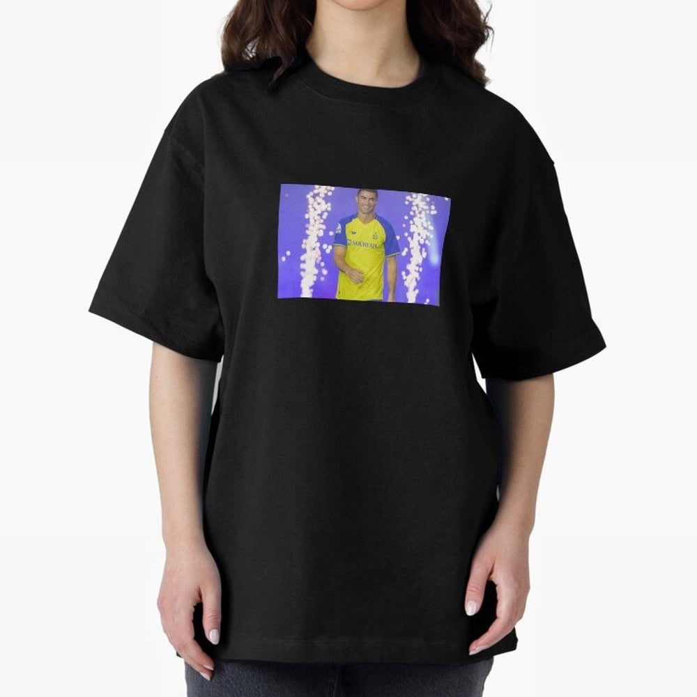 CRISTIANO RONALDO AL NASSR Oversized T-Shirt Keep Football History Alive during FIFA World Cup 2026 USA Canada Mexico Connected to CR7, Argentina, France and Brazil Energy, Football History, Final Match Energy, Crowd Noise and Once in a Lifetime