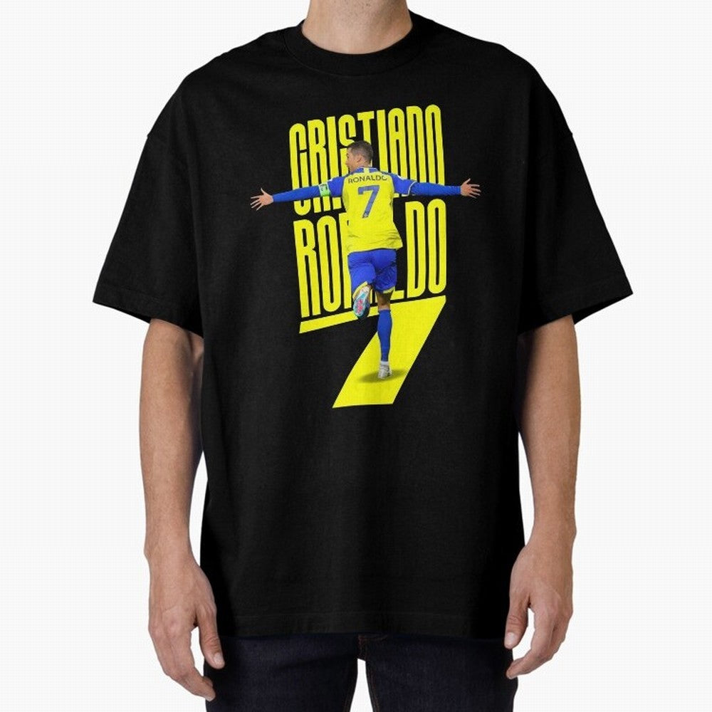 cristiano ronaldo 7 Oversized T-Shirt Experience FIFA World Cup 2026 for Fans of Haaland and Brazil, Portugal and Argentina, Bringing Fan Favorite Moments, National Team Passion, Big Match Drama and Soccer History; Ideal for Fans Who Follow Messi,
