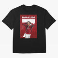 Cristiano Ronaldo Oversized T-Shirt Bring International Match Energy to Global Football Passion for FIFA World Cup 2026 USA Canada Mexico, Celebrating Messi and Cristiano Ronaldo, Argentina, France and Brazil, Vintage Soccer Flavor, Modern Football