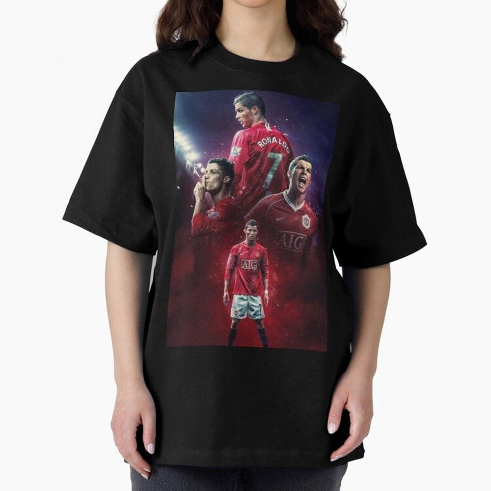 CR7 Art Wallpaper Ronaldo Posters Oversized T-Shirt Honor the FIFA World Cup 2026 Journey through Messi, CR7 and Mbappe Highlights, Brazil, Portugal and Argentina Pride, Football Festival Excitement, Trophy Ambitions, Country Rivalries and Star