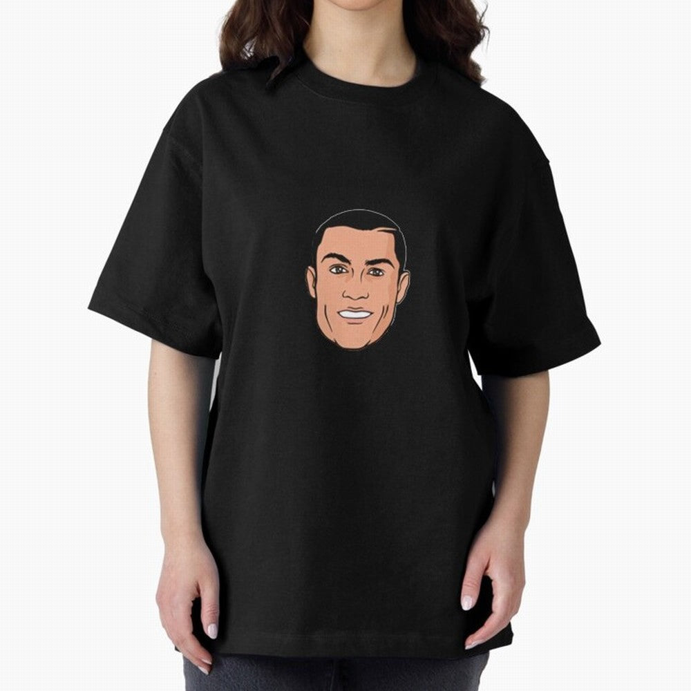 CR7 , Cristiano Ronaldo fan-art Oversized T-Shirt Join Supporters Worldwide for FIFA World Cup 2026 USA Canada Mexico Connected to Mbappe, England, France and Netherlands Energy, Football History, Final Match Energy, Crowd Noise and Once in a