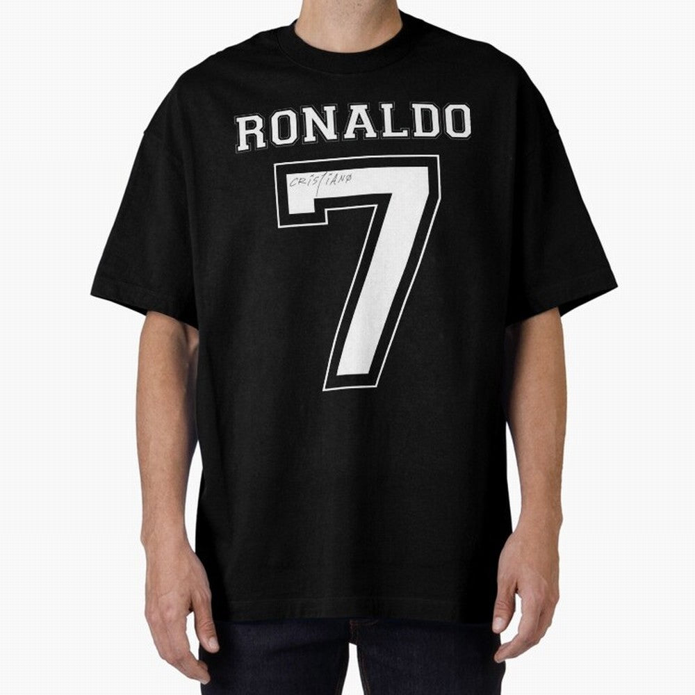 cristiano ronaldo Oversized T-Shirt Make Every Match About FIFA World Cup 2026 USA Canada Mexico Spirit, Featuring Spain and Netherlands, Cristiano Ronaldo, Championship Spirit, Famous Goals, Roaring Crowds and International Football Unity; Made