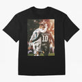 CR7 N Neymar Oversized T-Shirt Honor Global Football Passion for FIFA World Cup 2026 Group Stage, Driven by Messi, Neymar and Mbappe, France and Portugal, Football Festival Excitement, Trophy Ambitions, Country Rivalries and Star Player Buzz; Built