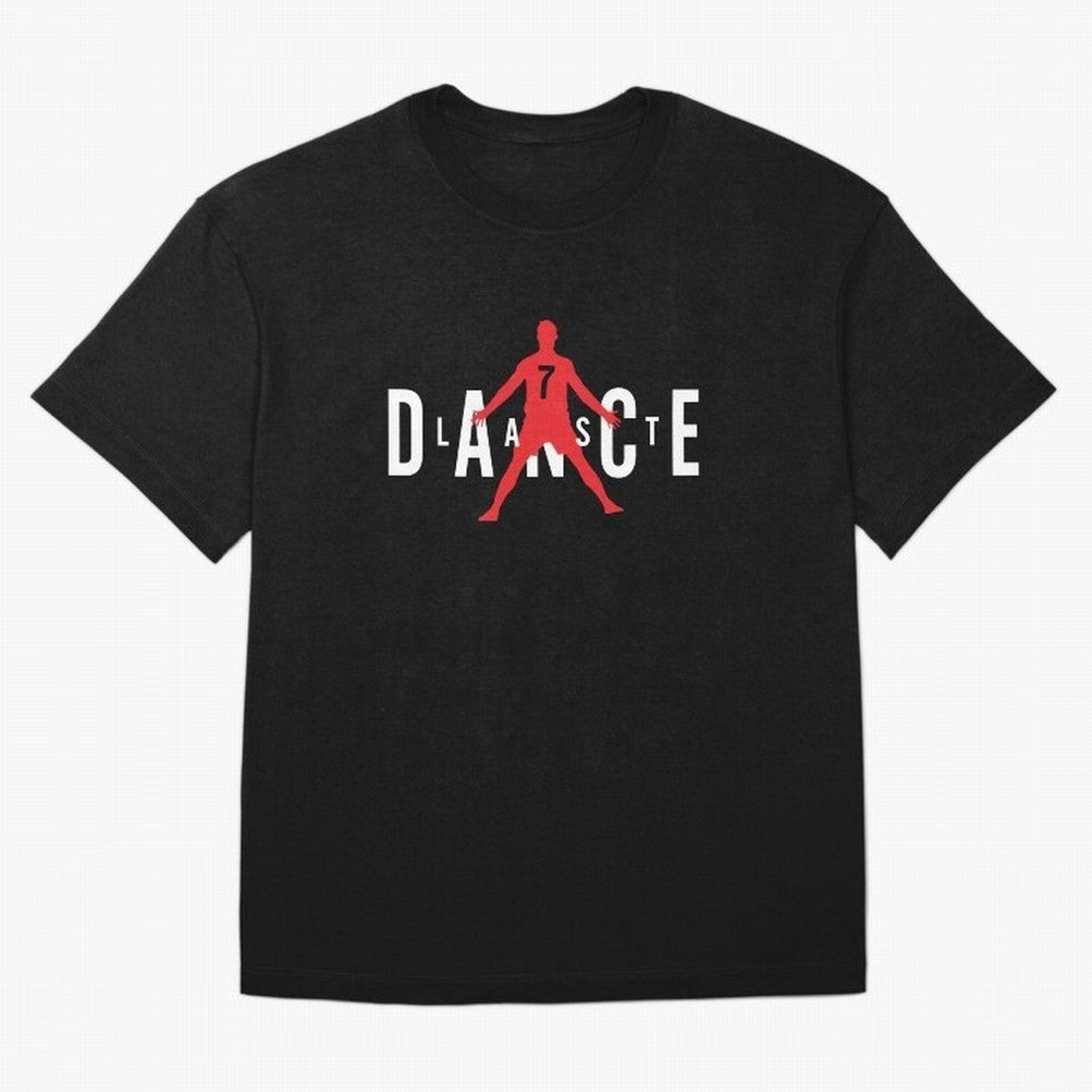 The Last Dance CR7 Oversized T-Shirt Fuel FIFA World Cup 2026 Spirit, with Netherlands, Haaland and Mbappe, Supporter Pride, Iconic Celebrations, Legendary Names and Global Match Day Energy; Ideal for Football Dads, Football Moms, Friends,