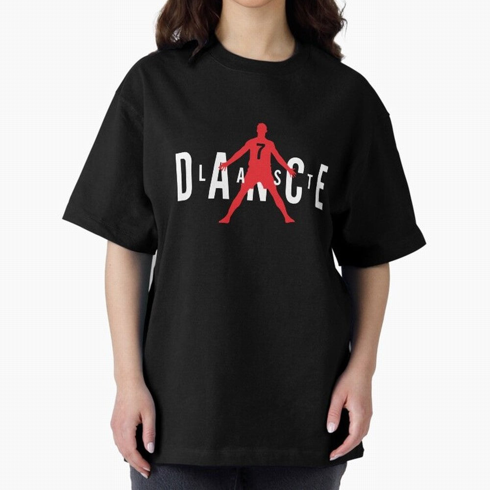 The Last Dance CR7 Oversized T-Shirt Fuel FIFA World Cup 2026 Spirit, with Netherlands, Haaland and Mbappe, Supporter Pride, Iconic Celebrations, Legendary Names and Global Match Day Energy; Ideal for Football Dads, Football Moms, Friends,