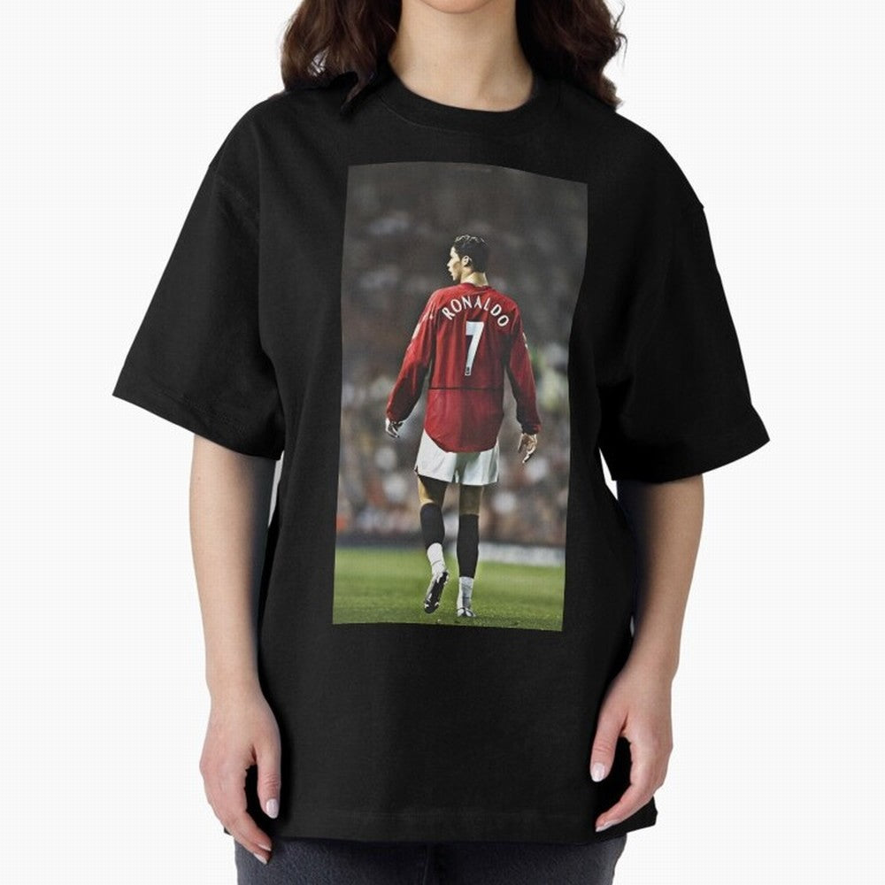Cr7 Oversized T-Shirt Elevate FIFA World Cup 2026 USA Canada Mexico Highlighting Messi, CR7 and Mbappe, Brazil, Portugal and Argentina Energy, Retro Football Energy, Iconic Rivalries, Trophy Chase Drama and Stadium Atmosphere; Made for Die Hard