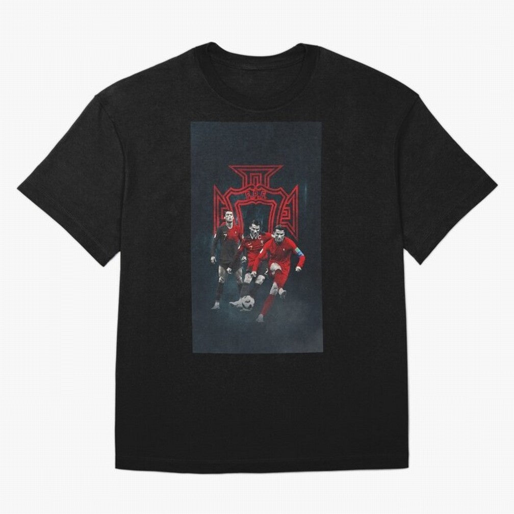 Art CR7 Wallpaper Oversized T-Shirt Bring Champion Energy into the FIFA World Cup 2026 USA Canada Mexico Journey through Mbappe Highlights, France Pride, Football Festival Excitement, Trophy Ambitions, Country Rivalries and Star Player Buzz;
