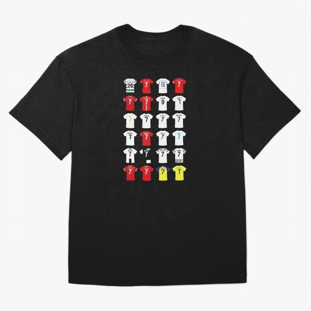 Cristiano Ronaldo Football Shirt Oversized T-Shirt Bring Champion Energy into the FIFA World Cup 2026 Group Stage Journey through Haaland and Mbappe Highlights, Brazil, Portugal and Argentina Pride, Stadium Memories, Football Loyalty, International