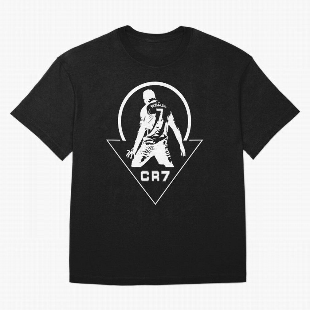 C R 7 Oversized T-Shirt Follow the Road to FIFA World Cup 2026 Spirit, Made for Spain and Netherlands, CR7 and Messi, Supporter Pride, Iconic Celebrations, Legendary Names and Global Match Day Energy; Ideal for Fans Who Follow Messi, Cristiano