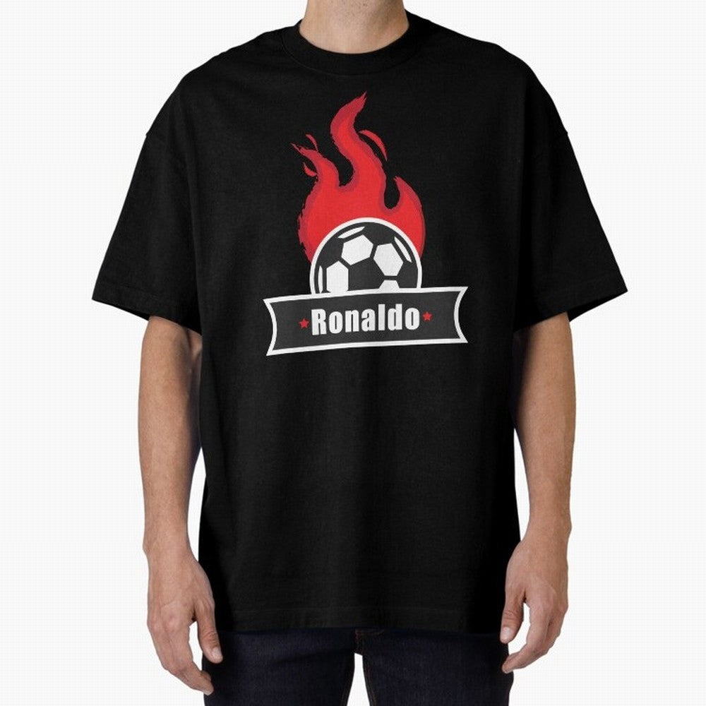 Football Player Design Oversized T-Shirt Fuel Your Fan Pride for Global Football Passion for FIFA World Cup 2026 Group Stage, Centered on Messi, Neymar and Mbappe, Germany, Stadium Memories, Football Loyalty, International Chants and Championship