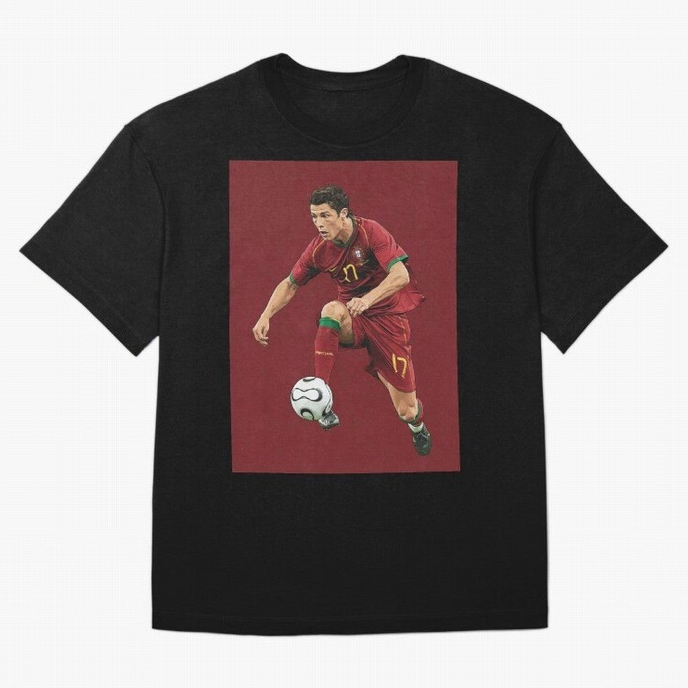 Ronaldo Oversized T-Shirt Upgrade Global Football Passion for FIFA World Cup 2026, Celebrating Haaland, Netherlands, Stadium Memories, Football Loyalty, International Chants and Championship Tradition; Perfect for People Who Love Argentina, Brazil,