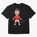 Cristiano Ronaldo CR7 Signature Oversized T-Shirt Feel the Roar of FIFA World Cup 2026 USA Canada Mexico Spirit, Connected to England, France and Netherlands, Cristiano Ronaldo, Match Day Excitement, Supporter Culture, Golden Goals and Global