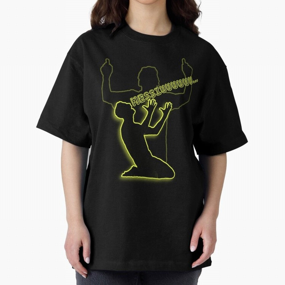 Messiuuu¡­ CR7 goal suiii Oversized T-Shirt Feel the Trophy Chase of Global Football Passion for FIFA World Cup 2026 USA Canada Mexico, Driven by Cristiano Ronaldo, England and Germany, Supporter Pride, Iconic Celebrations, Legendary Names and