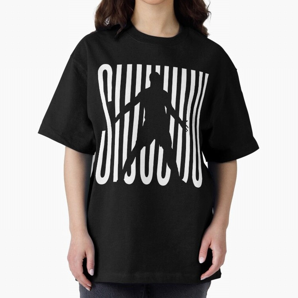 Siuuu CR7, cristiano ronaldo funny Oversized T-Shirt Bring Match Day Fire to Match Day Hype around FIFA World Cup 2026, Cristiano Ronaldo, Haaland and CR7, Spain and Netherlands, Goal Celebration Energy, Supporter Heritage, Football Icons and