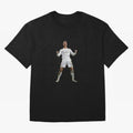 CR7 Phone Case Cristiano Ronaldo Soccer Design Oversized T-Shirt Feel the Heartbeat of Global Football Passion for FIFA World Cup 2026 Group Stage, Centered on CR7 and Messi, England, Football Festival Excitement, Trophy Ambitions, Country