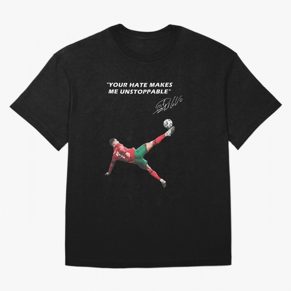 Cristiano Ronaldo Footballer Oversized T-Shirt Honor Champions and Dreams in FIFA World Cup 2026 Group Stage Inspired by Messi, CR7 and Mbappe, Brazil, Portugal and Argentina Energy, Game Day Rituals, Football Legends, Country Pride and the Road to