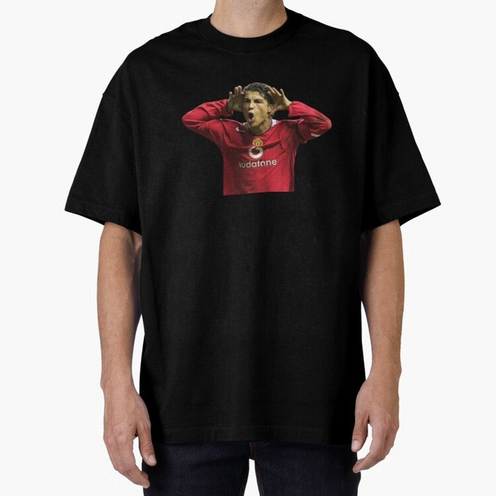 Crisitano Ronaldo Oversized T-Shirt Carry the Colors and Pride of the FIFA World Cup 2026 Group Stage Journey through Haaland and Mbappe Highlights, Argentina Pride, Global Supporter Spirit, Legendary Goals, National Colors and Tournament