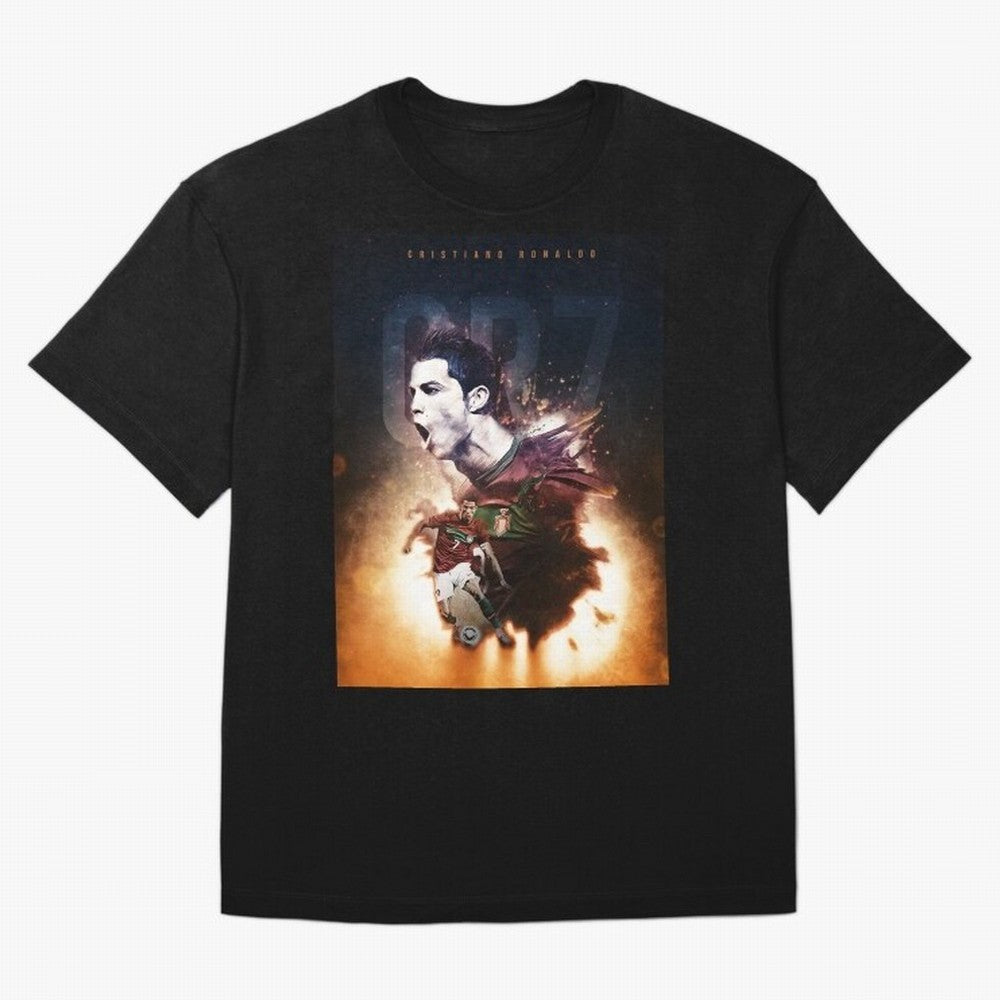 Cristiano Ronaldo 7 Oversized T-Shirt Celebrate Unforgettable Nights in FIFA World Cup 2026 USA Canada Mexico Spirit, Connected to Spain, Neymar, Worldwide Fan Energy, Dramatic Goals, Stadium Lights and Championship Celebrations; Perfect for People