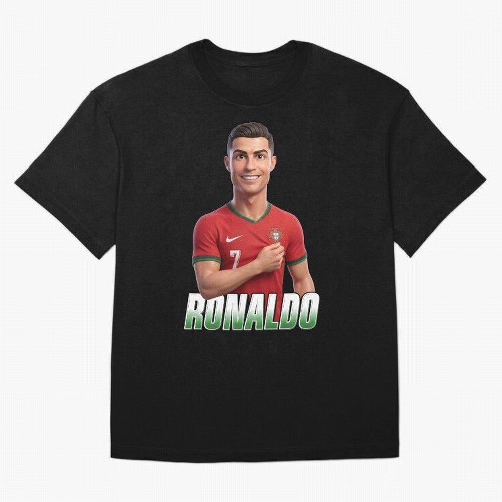Ronaldo Oversized T-Shirt Feel the Trophy Chase of Match Day Hype around FIFA World Cup 2026 USA Canada Mexico, Messi, Neymar and Mbappe, Argentina, France and Brazil, Football Passion, Legendary Performances, Festival Vibes and Supporter