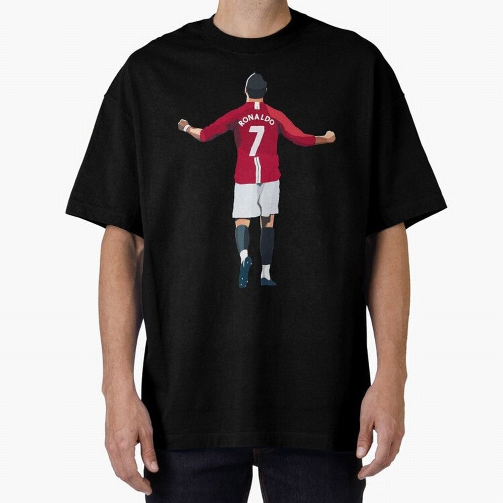 Cristiano Ronaldo Active Oversized T-Shirt Keep the Legacy of FIFA World Cup 2026 for Fans of Messi, Neymar and Mbappe and England and Germany, Bringing Fan Favorite Moments, National Team Passion, Big Match Drama and Soccer History; Great for