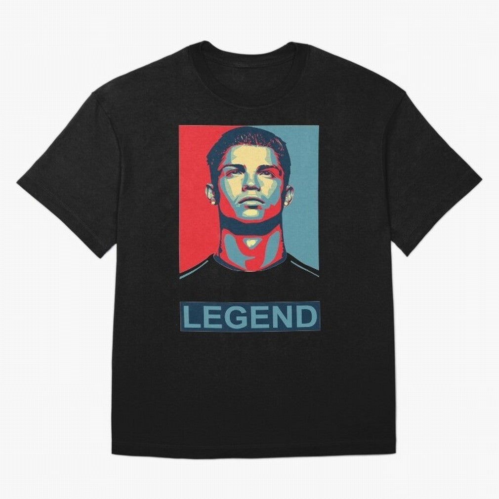 cristiano ronaldo legend Oversized T-Shirt Showcase FIFA World Cup 2026 Group Stage for Fans of Messi, Neymar and Mbappe and Argentina, Bringing Football Passion, Legendary Performances, Festival Vibes and Supporter Community; Ideal for Fans Who