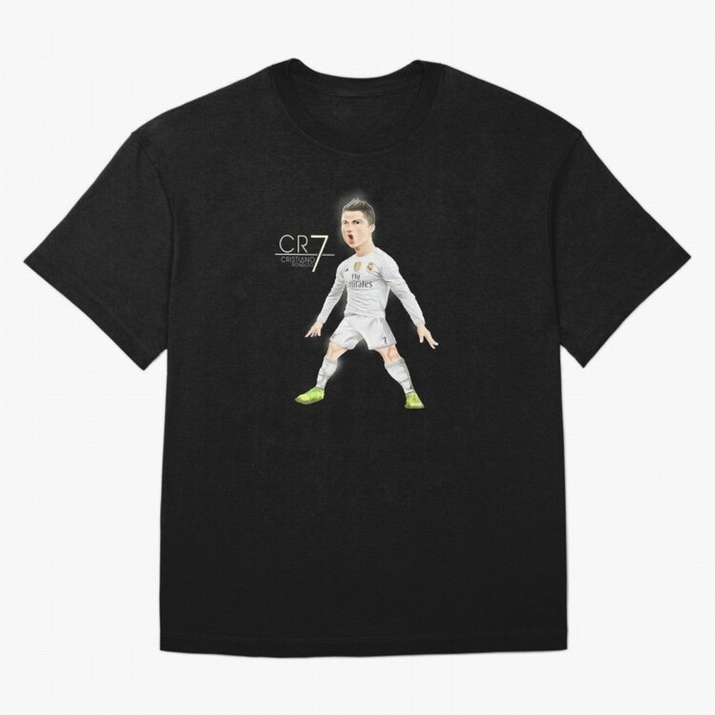 CR7 Oversized T-Shirt Feel International Energy from Global Football Passion for FIFA World Cup 2026, Filled with CR7, France, Football Passion, Legendary Performances, Festival Vibes and Supporter Community; Perfect for People Who Love Argentina,