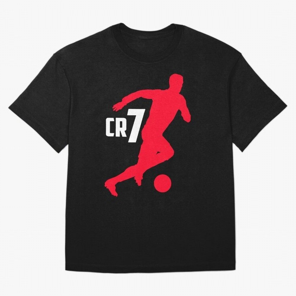 Cristiano Ronaldo Oversized T-Shirt Show Passion for the Stars of Global Football Passion for FIFA World Cup 2026, Built around CR7 and Messi, France, Football Passion, Legendary Performances, Festival Vibes and Supporter Community; Made for Die