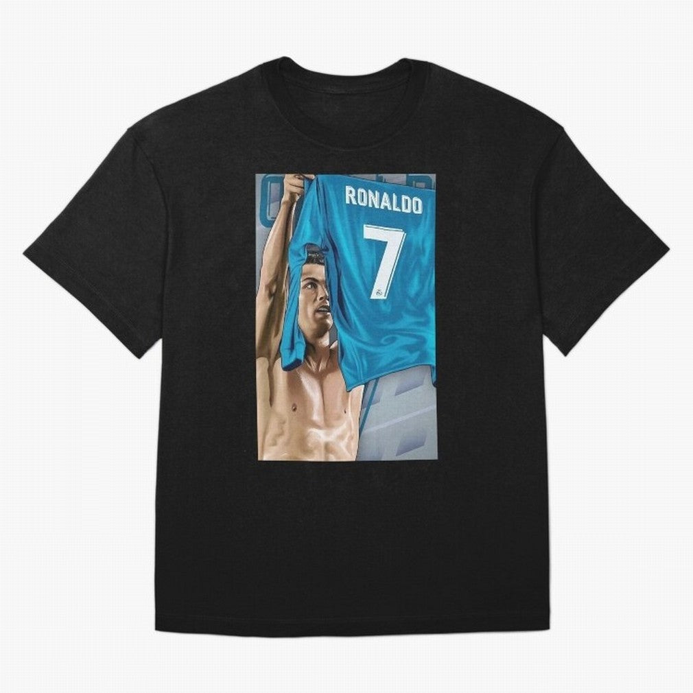 Cristiano Ronaldo Oversized T-Shirt Live for the Drama of Global Football Passion for FIFA World Cup 2026, Driven by Neymar, France, Worldwide Fan Energy, Dramatic Goals, Stadium Lights and Championship Celebrations; Ideal for Fans Who Follow