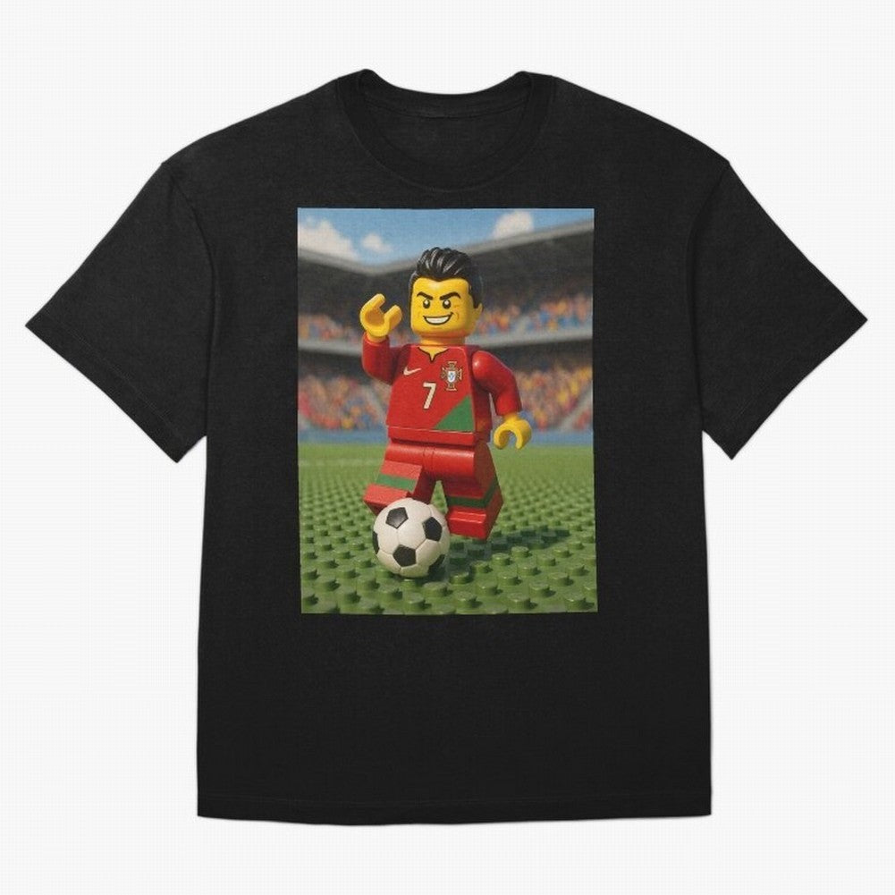 Block CR7 Oversized T-Shirt Remember the FIFA World Cup 2026 Journey through Cristiano Ronaldo Highlights, Argentina and Brazil Pride, Classic Soccer Heritage, Championship Pressure, Fan Loyalty and International Pride; Perfect for People Who Love