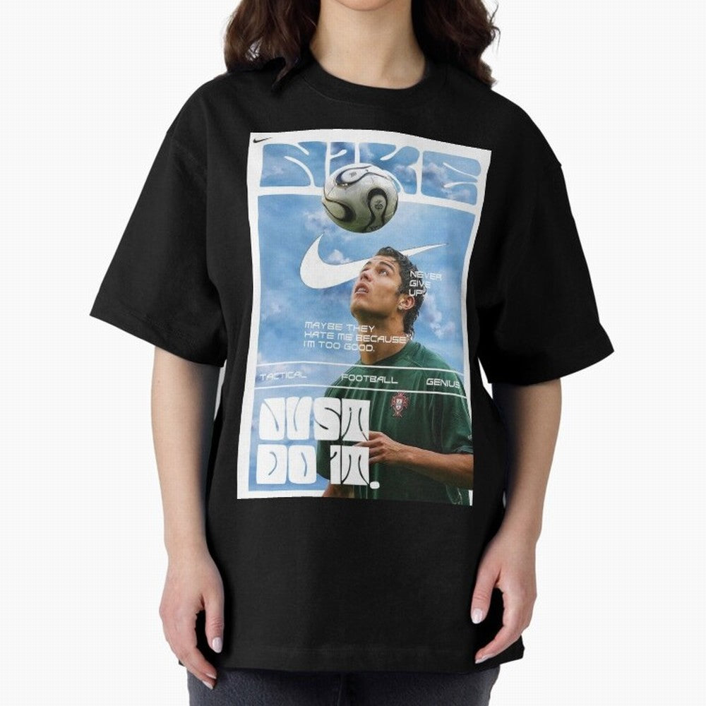 CR7 Oversized T-Shirt Bring Match Day Fire to FIFA World Cup 2026 Filled with Haaland and Mbappe, England, France and Netherlands Energy, Sports Nostalgia, International Competition, Famous Players and Unforgettable Victories; Made for Die Hard