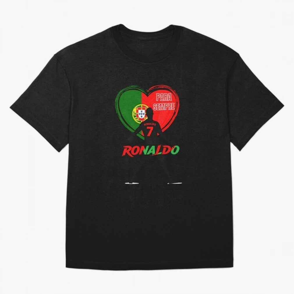 Love Cristiano Ronaldo Oversized T-Shirt Join Supporters Worldwide for FIFA World Cup 2026 USA Canada Mexico Featuring Mbappe, France and Portugal Energy, Fan Favorite Moments, National Team Passion, Big Match Drama and Soccer History; Perfect for