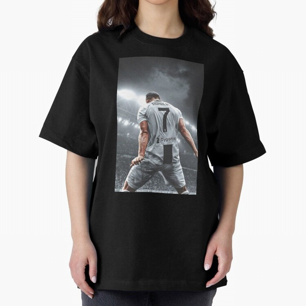 Cristiano Ronaldo Fantastic Player iPhone Case Oversized T-Shirt Show Fan Pride Across Global Football Passion for FIFA World Cup 2026, Centered on Messi, CR7 and Mbappe, Spain, Tournament Hype, Historic Matchups, Family Viewing Parties and Global