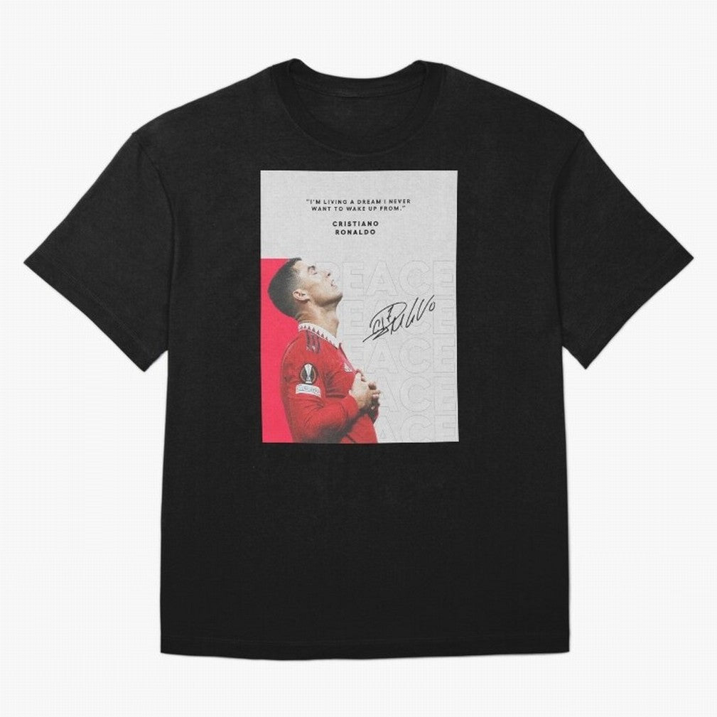 PEACE OF MIND Oversized T-Shirt Honor the Football Icons of FIFA World Cup 2026 Group Stage Celebrating Neymar, Haaland and Cristiano Ronaldo, Argentina, France and Brazil Energy, Supporter Pride, Iconic Celebrations, Legendary Names and Global