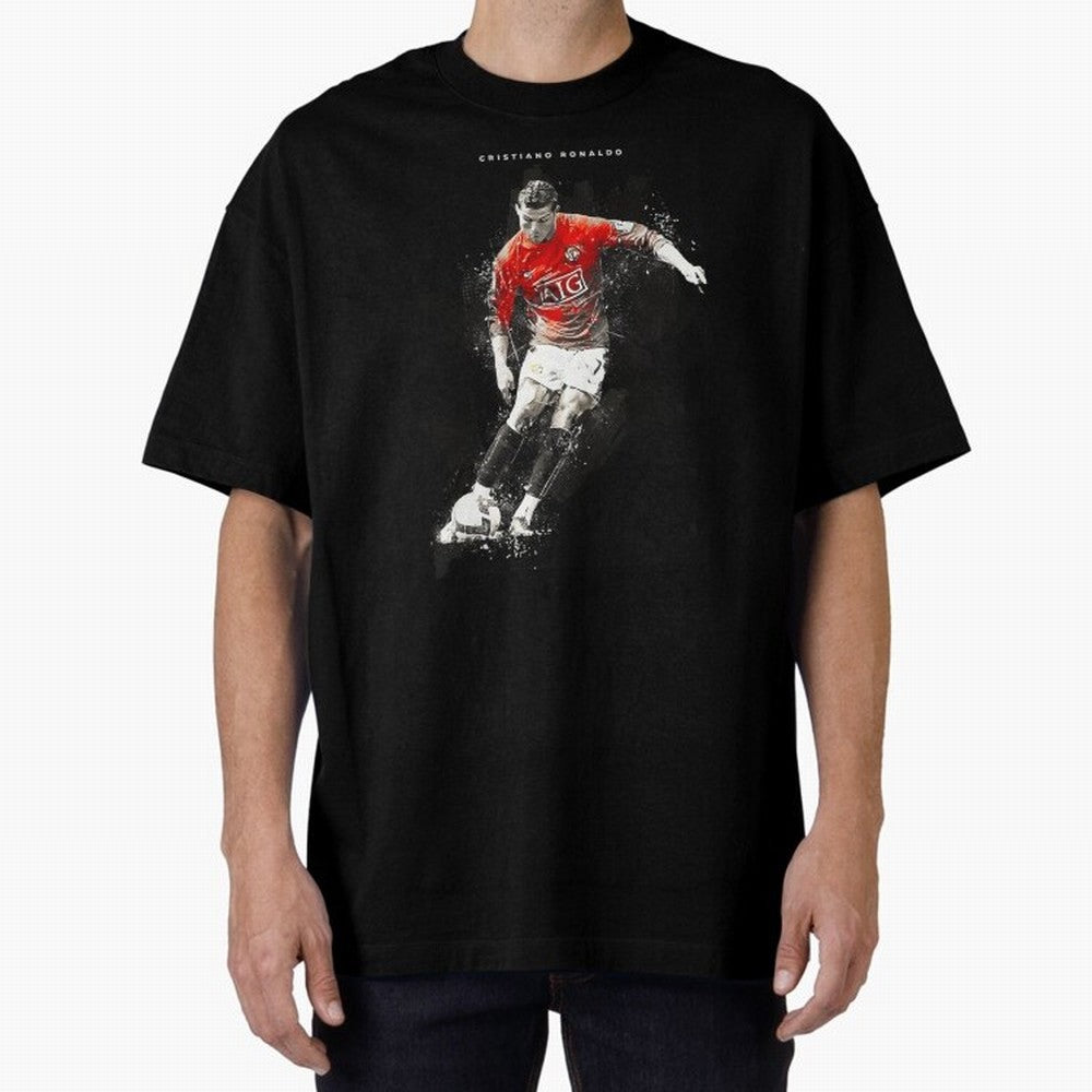 Cristiano Ronaldo CR7 Skills Manchester 202122,Ronaldo Gifts, Ronaldo Best Selling , Ronaldo Top It Oversized T-Shirt Feel the Roar of FIFA World Cup 2026 Group Stage Made for Cristiano Ronaldo, France and Portugal Energy, Vintage Soccer Flavor,
