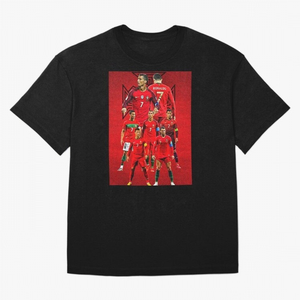 ronaldo Oversized T-Shirt Show Your Tournament Heart for the FIFA World Cup 2026 Journey through Messi, Neymar and Mbappe Highlights, Argentina Pride, Championship Spirit, Famous Goals, Roaring Crowds and International Football Unity; Built for