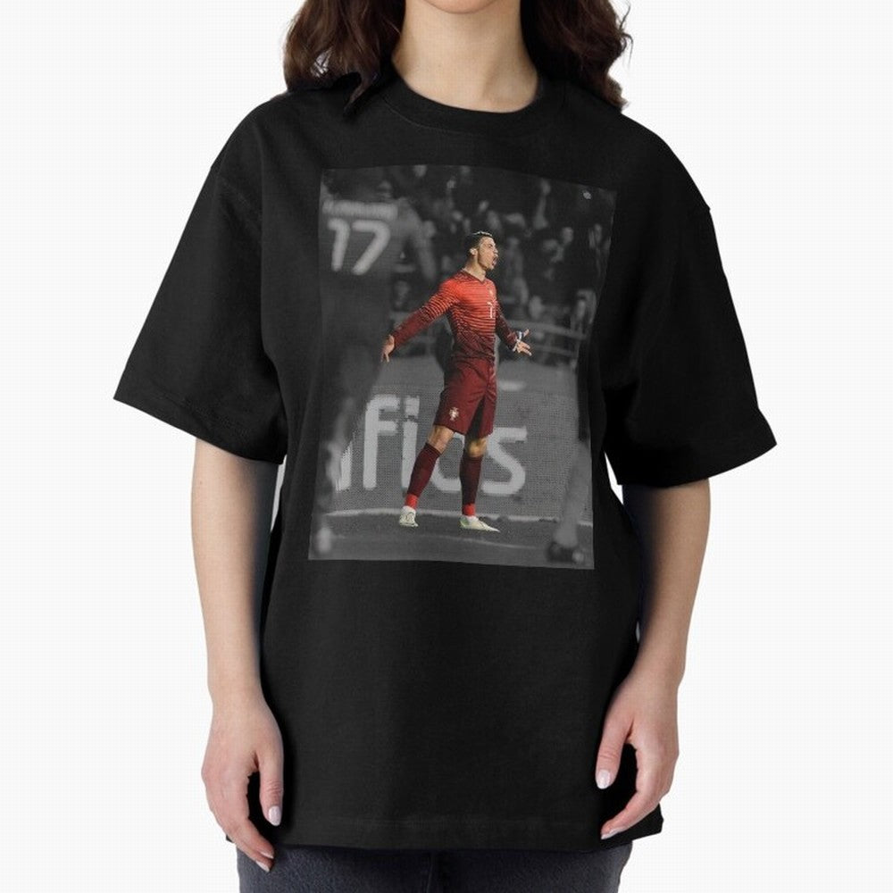 Cristiano Ronaldo Siuuuuuu,Ronaldo Gifts, Ronaldo Best Selling , Ronaldo Top Items Oversized T-Shirt Relive Legendary Nights from Match Day Hype around FIFA World Cup 2026, Neymar, Netherlands, Football Festival Excitement, Trophy Ambitions,