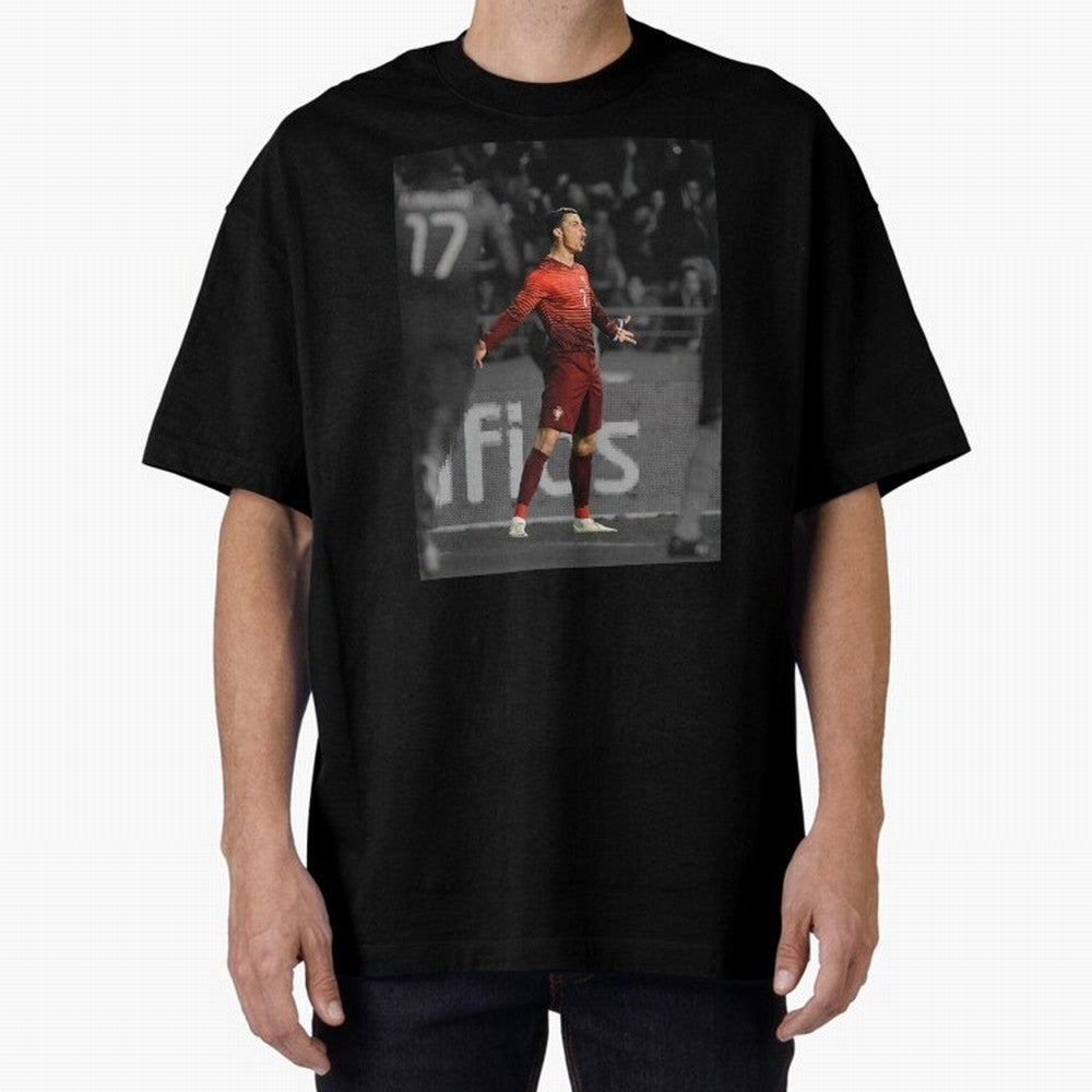 Cristiano Ronaldo Siuuuuuu,Ronaldo Gifts, Ronaldo Best Selling , Ronaldo Top Items Oversized T-Shirt Relive Legendary Nights from Match Day Hype around FIFA World Cup 2026, Neymar, Netherlands, Football Festival Excitement, Trophy Ambitions,