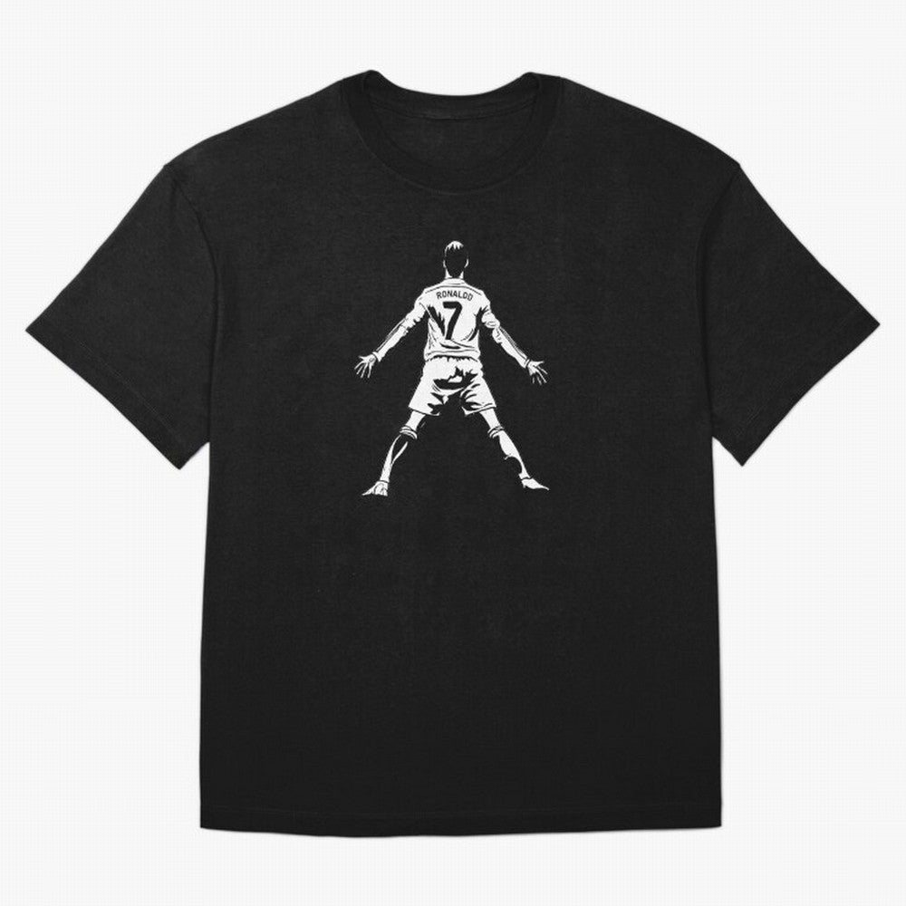 CR7 Oversized T-Shirt Bring Champion Energy into FIFA World Cup 2026 for Fans of Cristiano Ronaldo and Portugal, Bringing Retro Football Energy, Iconic Rivalries, Trophy Chase Drama and Stadium Atmosphere; Ideal for Fans Who Follow Messi, Cristiano