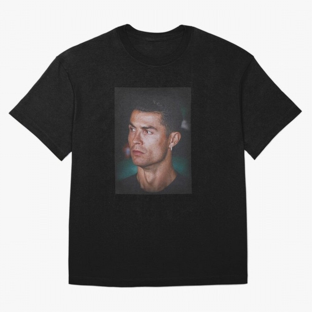 Cristiano Ronaldo Oversized T-Shirt Live the Energy of FIFA World Cup 2026 Spirit, with France, Neymar, Soccer Culture, Superstar Moments, National Team Dreams and Competitive Fire; Great for Watch Parties, Sports Bars, Family Nights, Fan Clubs and