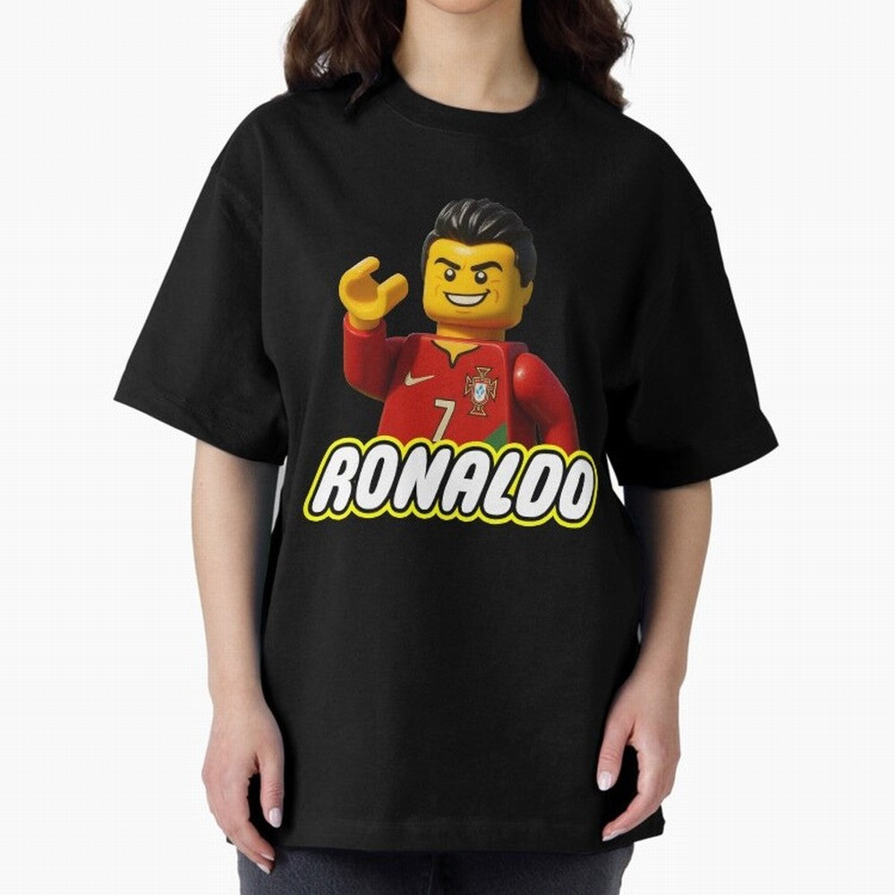 Block CR7 Oversized T-Shirt Discover Match Day Hype around FIFA World Cup 2026 USA Canada Mexico, CR7 and Messi, Argentina and Brazil, Retro Football Energy, Iconic Rivalries, Trophy Chase Drama and Stadium Atmosphere; Ideal for Fans Who Follow