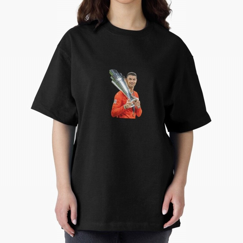 CR7 - Portugal Oversized T-Shirt Bring World Football Passion into FIFA World Cup 2026 USA Canada Mexico Spirit, Made for Portugal, Spain and Germany, Messi, Global Supporter Spirit, Legendary Goals, National Colors and Tournament Celebration;