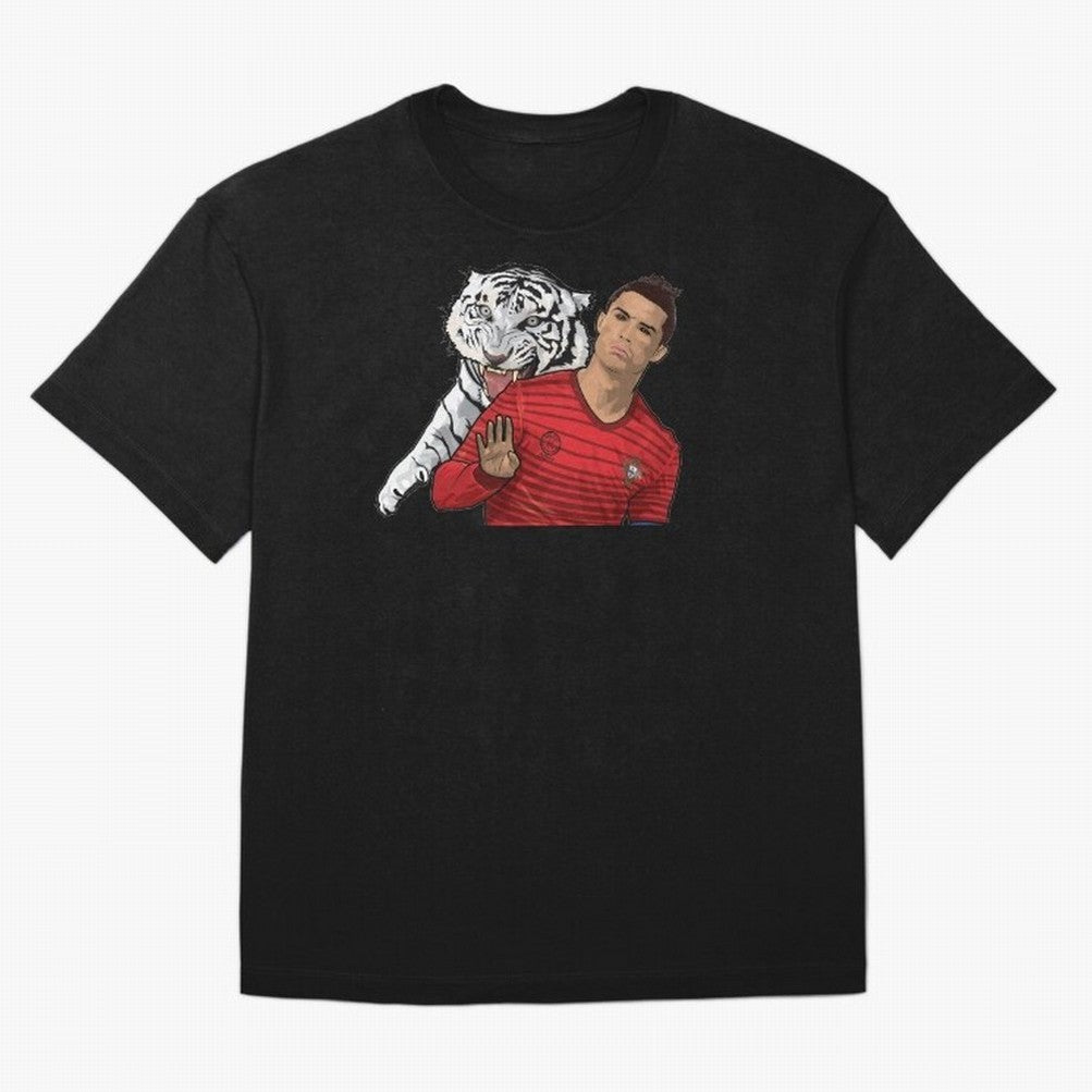 Cristiano Ronaldo Oversized T-Shirt Celebrate the Next Chapter of Global Football Passion for FIFA World Cup 2026 USA Canada Mexico, Built around Messi and Cristiano Ronaldo, Portugal, Spain and Germany, Tournament Hype, Historic Matchups, Family