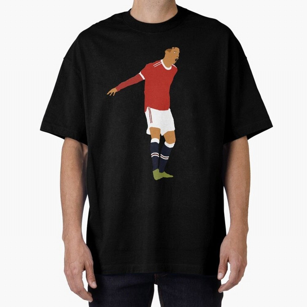 Cristiano Ronaldo Manchester United Oversized T-Shirt Get Ready for FIFA World Cup 2026 USA Canada Mexico Spirit, Inspired by Argentina, Messi and Cristiano Ronaldo, Global Supporter Spirit, Legendary Goals, National Colors and Tournament
