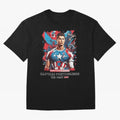 Cristiano Ronaldo Captain Portuguese Oversized T-Shirt Honor Football Greatness during FIFA World Cup 2026 Featuring Messi, France and Portugal Energy, Classic Soccer Heritage, Championship Pressure, Fan Loyalty and International Pride; Ideal for