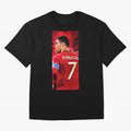 Cristiano Ronaldo Oversized T-Shirt Support the Legends of the FIFA World Cup 2026 USA Canada Mexico Journey through Cristiano Ronaldo, Haaland and CR7 Highlights, Argentina and Brazil Pride, Fan Favorite Moments, National Team Passion, Big Match