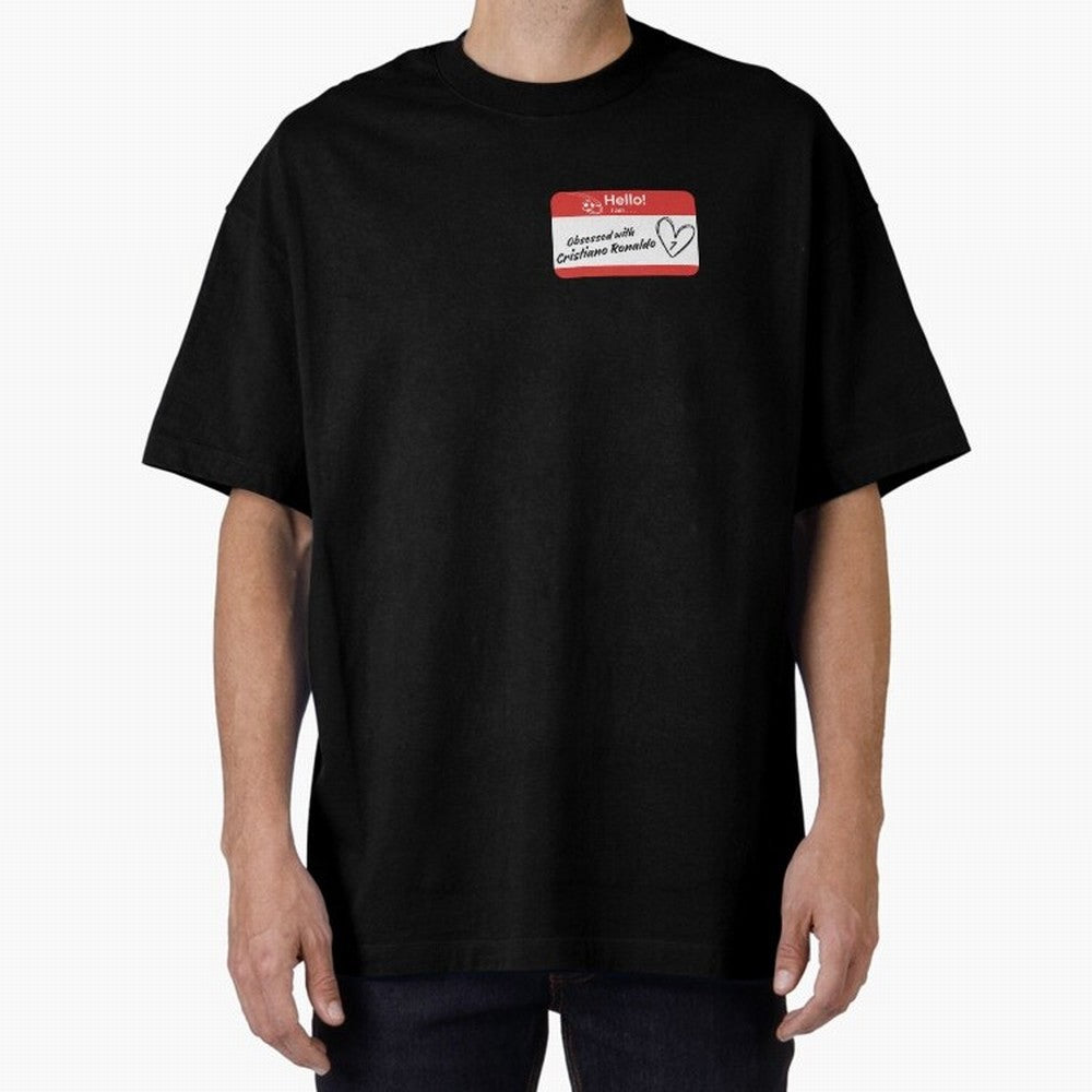 Cristiano Ronaldo Obsessed Oversized T-Shirt Bring Home FIFA World Cup 2026 for Fans of Messi and Portugal, Bringing Worldwide Fan Energy, Dramatic Goals, Stadium Lights and Championship Celebrations; Ideal for Football Dads, Football Moms,