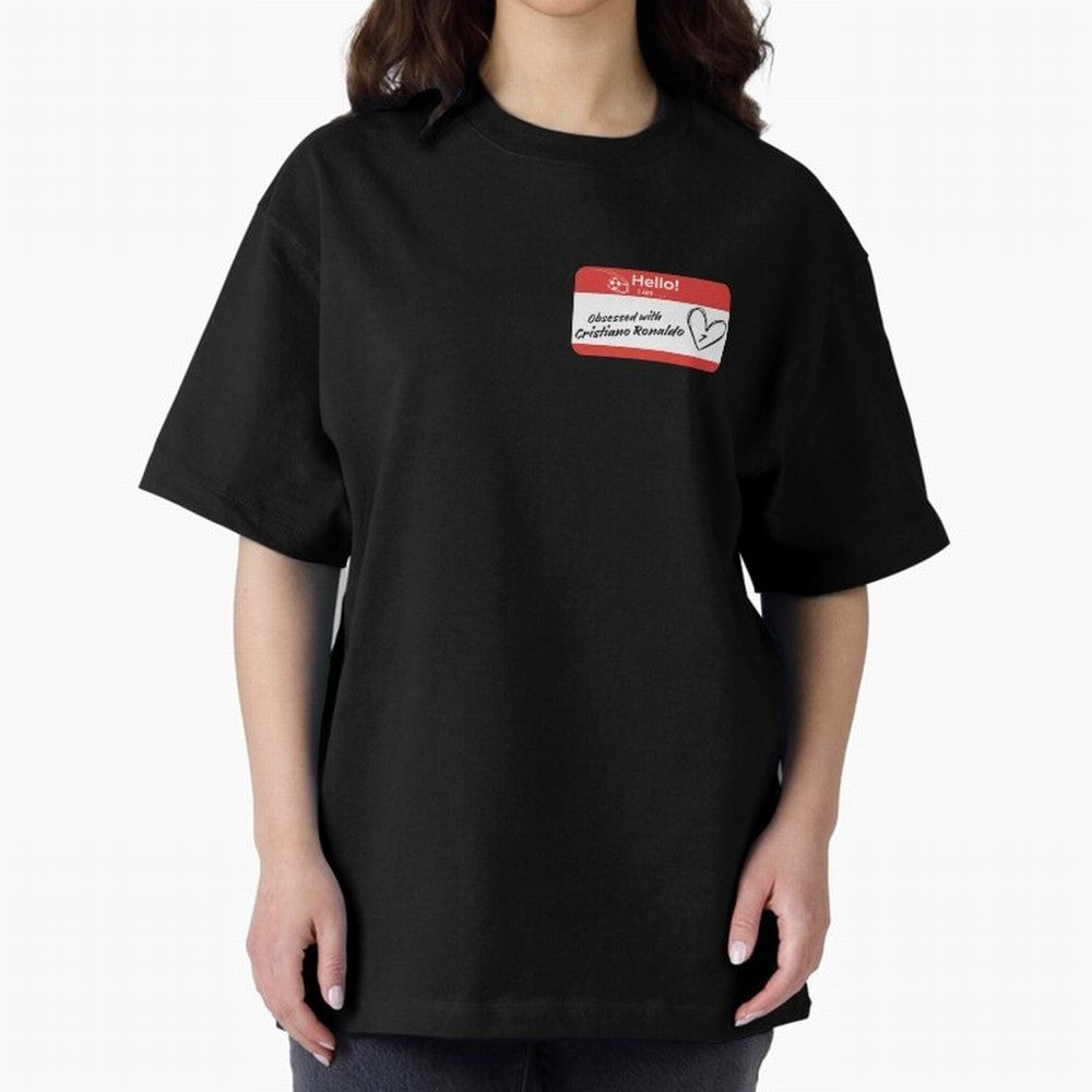 Cristiano Ronaldo Obsessed Oversized T-Shirt Bring Home FIFA World Cup 2026 for Fans of Messi and Portugal, Bringing Worldwide Fan Energy, Dramatic Goals, Stadium Lights and Championship Celebrations; Ideal for Football Dads, Football Moms,