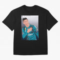 Cristiano Ronaldo Oversized T-Shirt Carry Global Football Passion for FIFA World Cup 2026 Group Stage, Driven by Haaland, England and Germany, Supporter Pride, Iconic Celebrations, Legendary Names and Global Match Day Energy; Great for Supporters