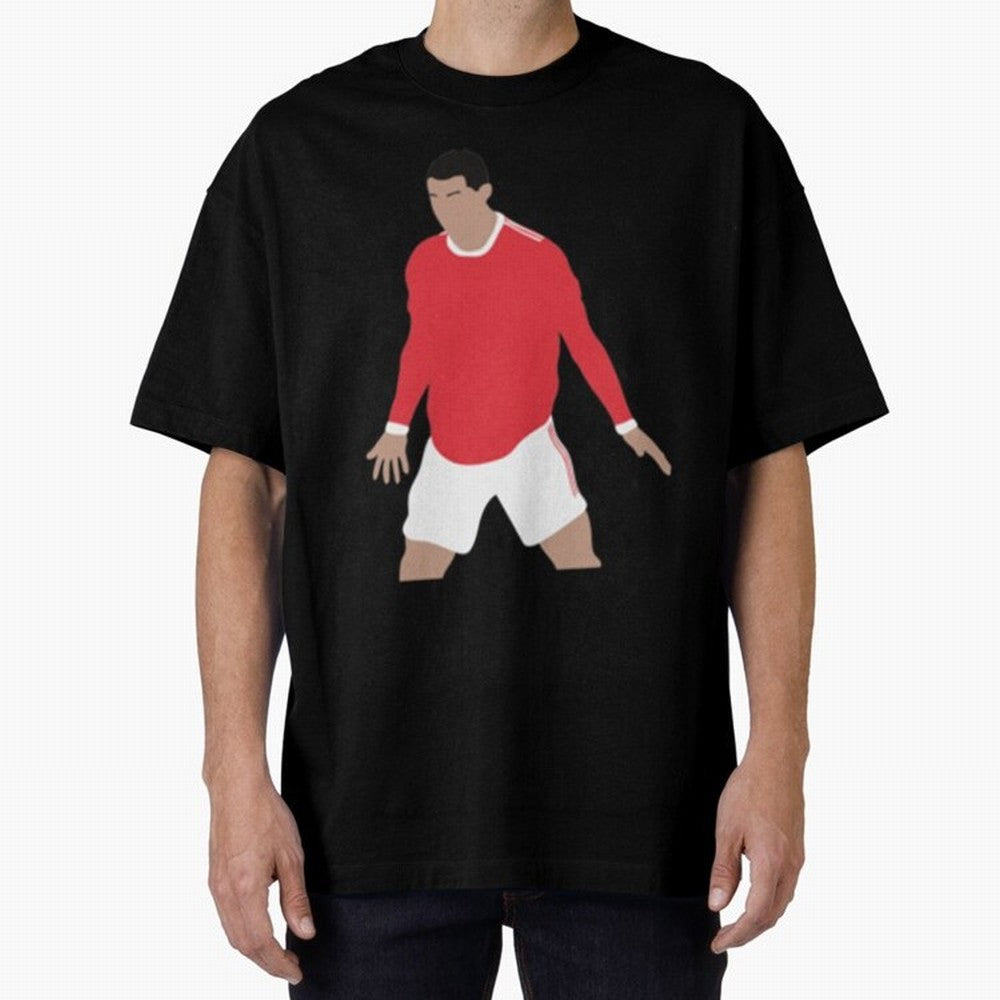 Cristiano Ronaldo Oversized T-Shirt Discover FIFA World Cup 2026 USA Canada Mexico Inspired by Messi and Cristiano Ronaldo, Spain and Netherlands Energy, Worldwide Fan Energy, Dramatic Goals, Stadium Lights and Championship Celebrations; Made for